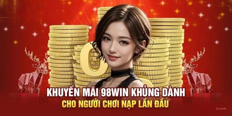 Khuyến mãi 98Win tặng quà nhận tiền gấp đôi cho lần nạp đầu